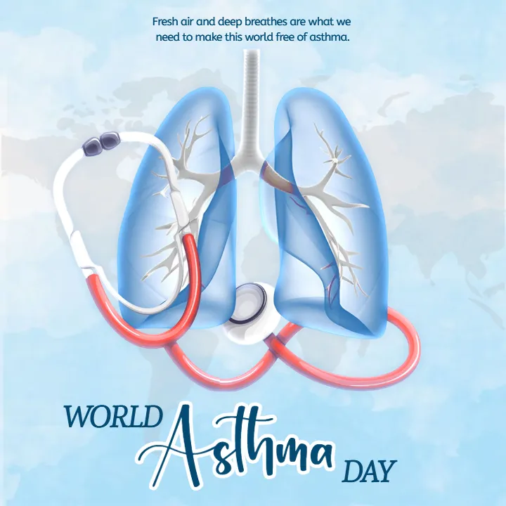 Download World Asthma Day Picture in English Awareness
