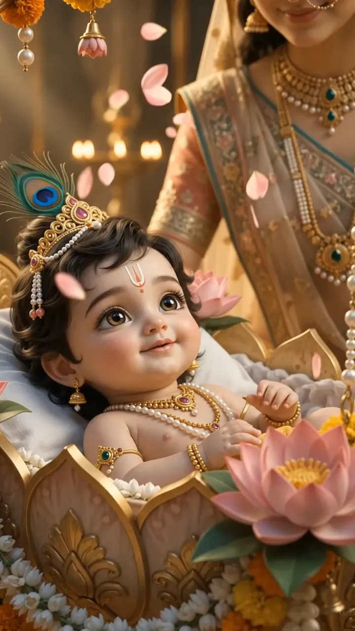 Janmashtami Invitation Video Templates for Krishna Events