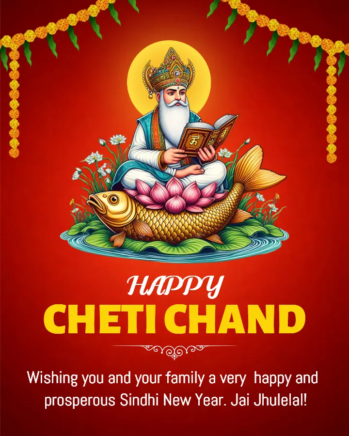Cheti Chand Wishes In English Online Design for Sharing