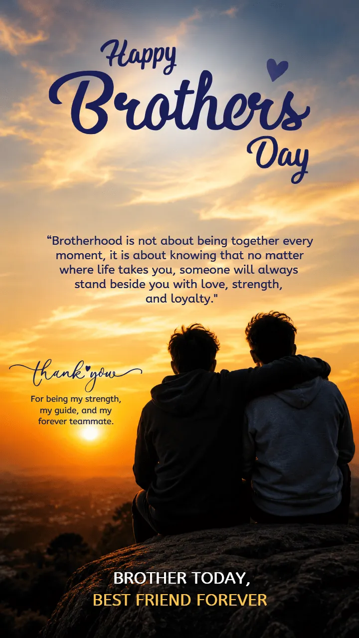 Download Happy Brothers Day Wishes in English for Family