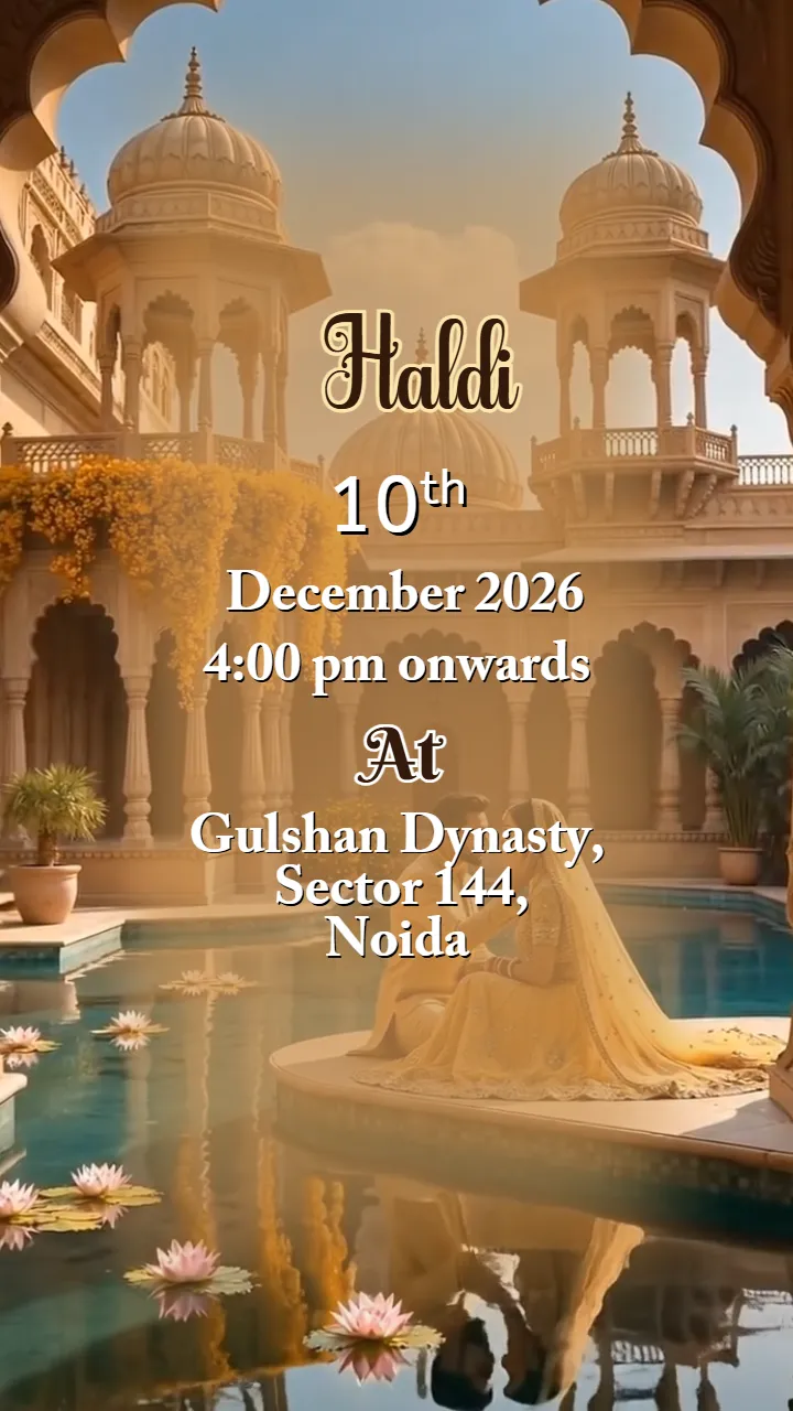 Modern 3D Wedding Invitation Video Templates