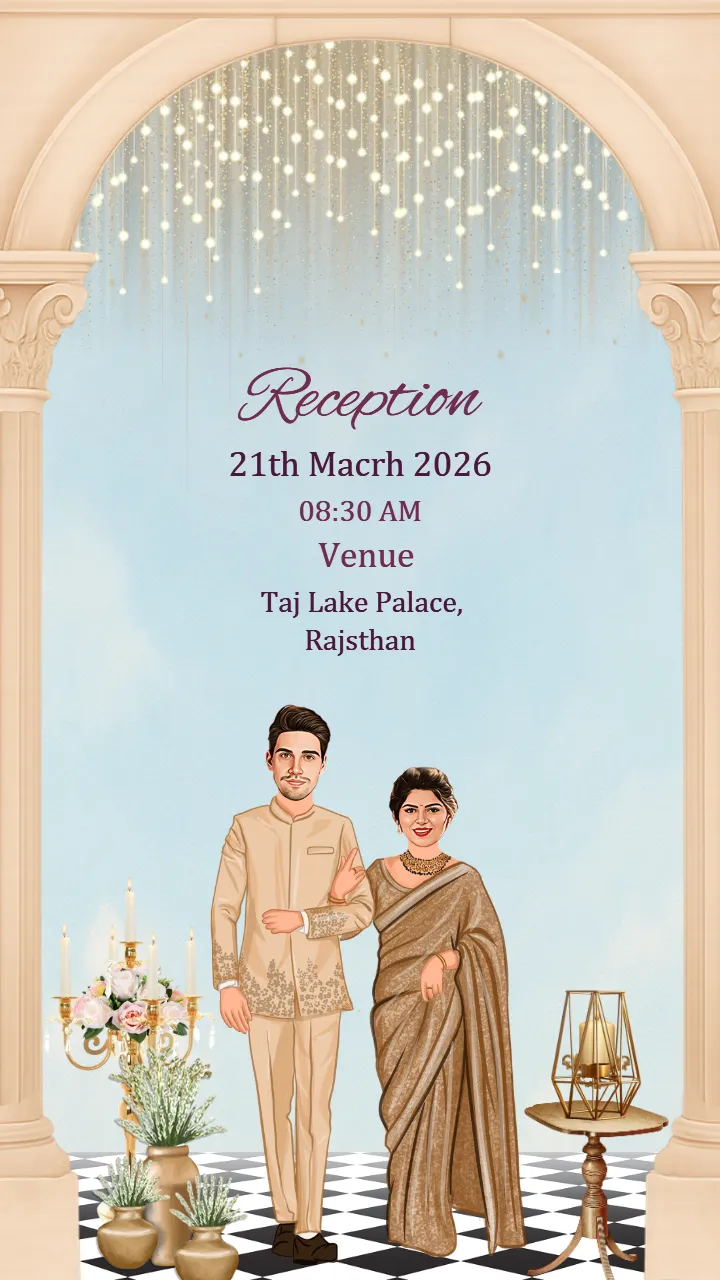 Wedding Invitation Video Royal Rajasthan Style
