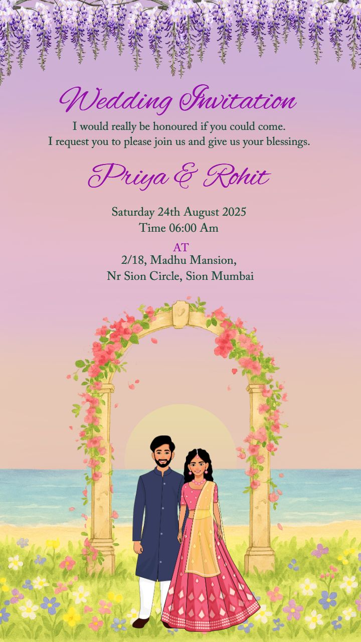 Celebrate Love with Unique Wedding Invitation Template