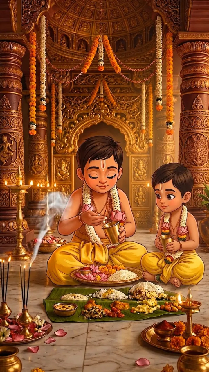 3D Upnayan Sanskar Invitation Video With Sanskrit Touch