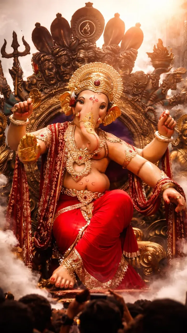Ganesh Chaturthi Status Video Maker for Festive Wishes