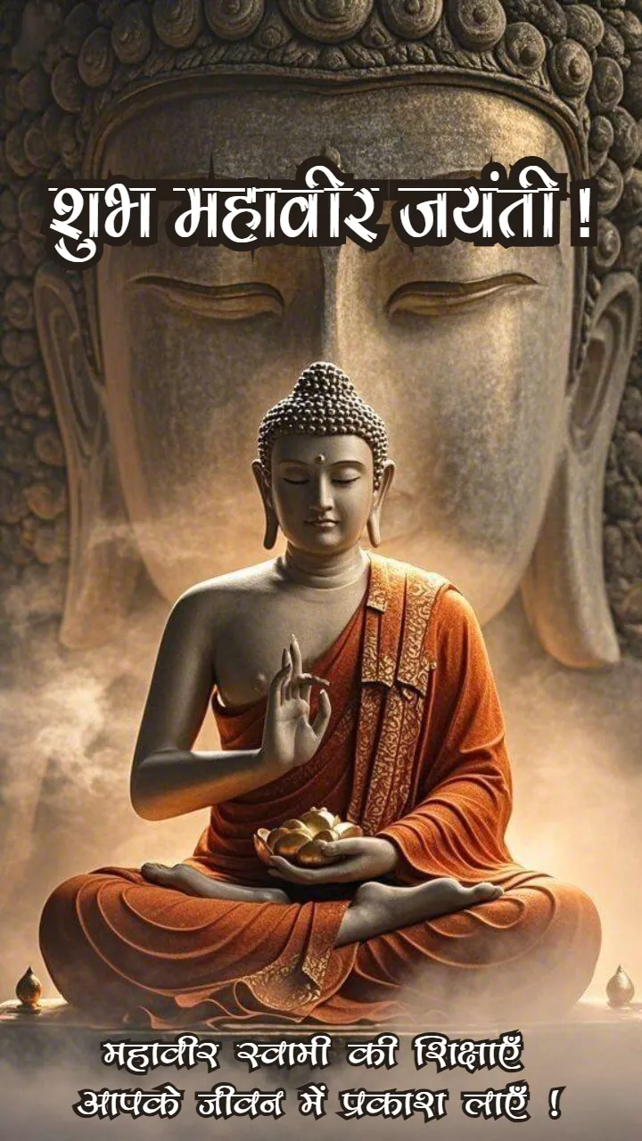 Shubh Mahavir Jayanti Status Video in Hindi Festival Online