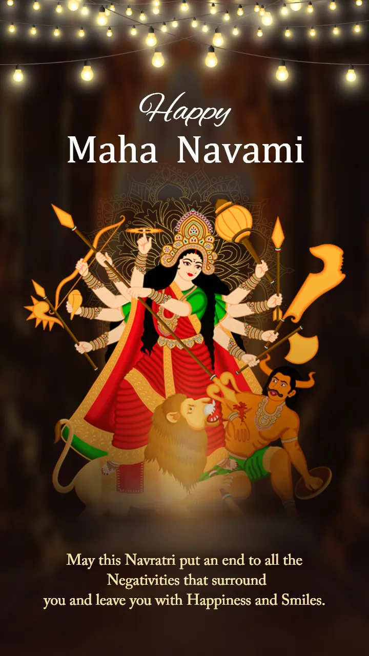 Maha Navami Images for WhatsApp and Social Media