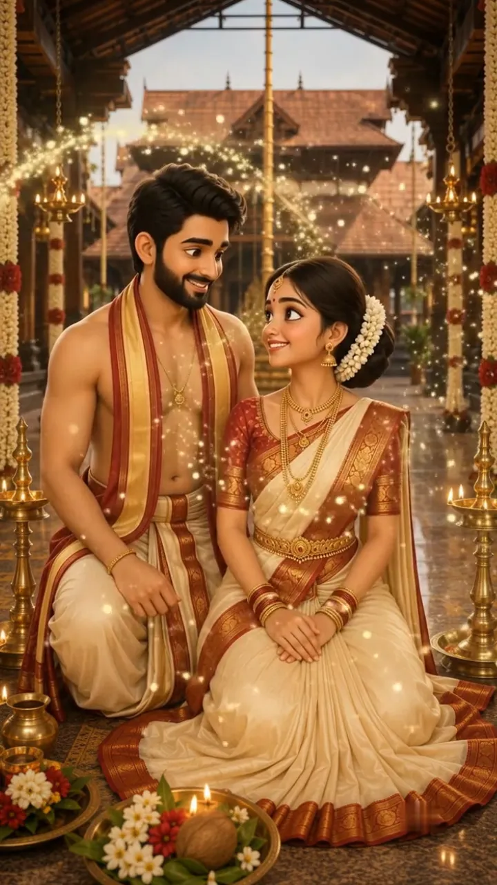 3D Malayalam Wedding Invitation Video for Kerala Wedding