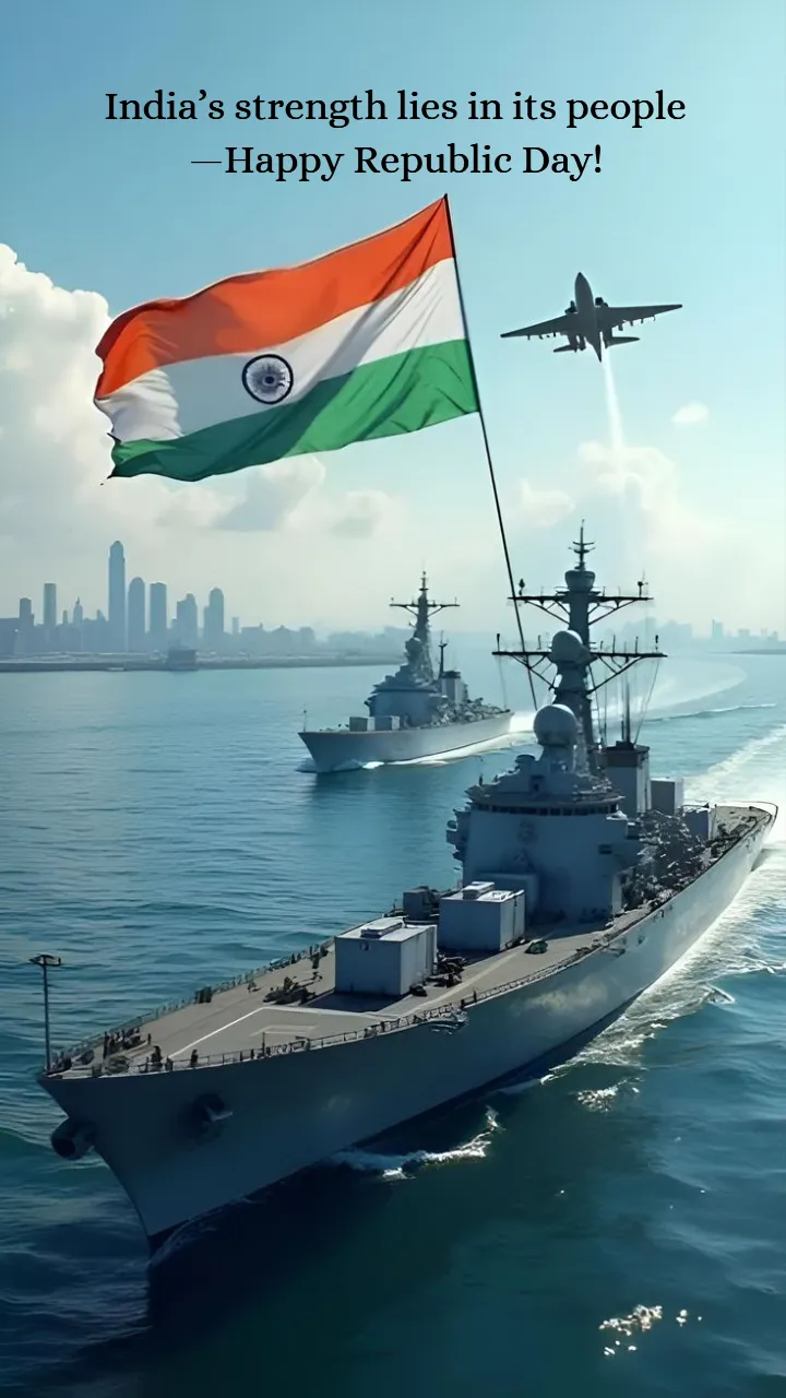 Republic Day Video Maker Online with ISRO Space Style Video