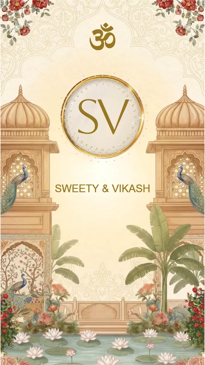 3D Engagement Save The Date Video Cinematic Royal Style