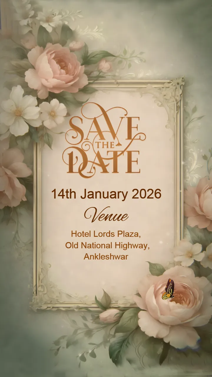 Fifty Years Anniversary Invitation with Royal Palace Theme