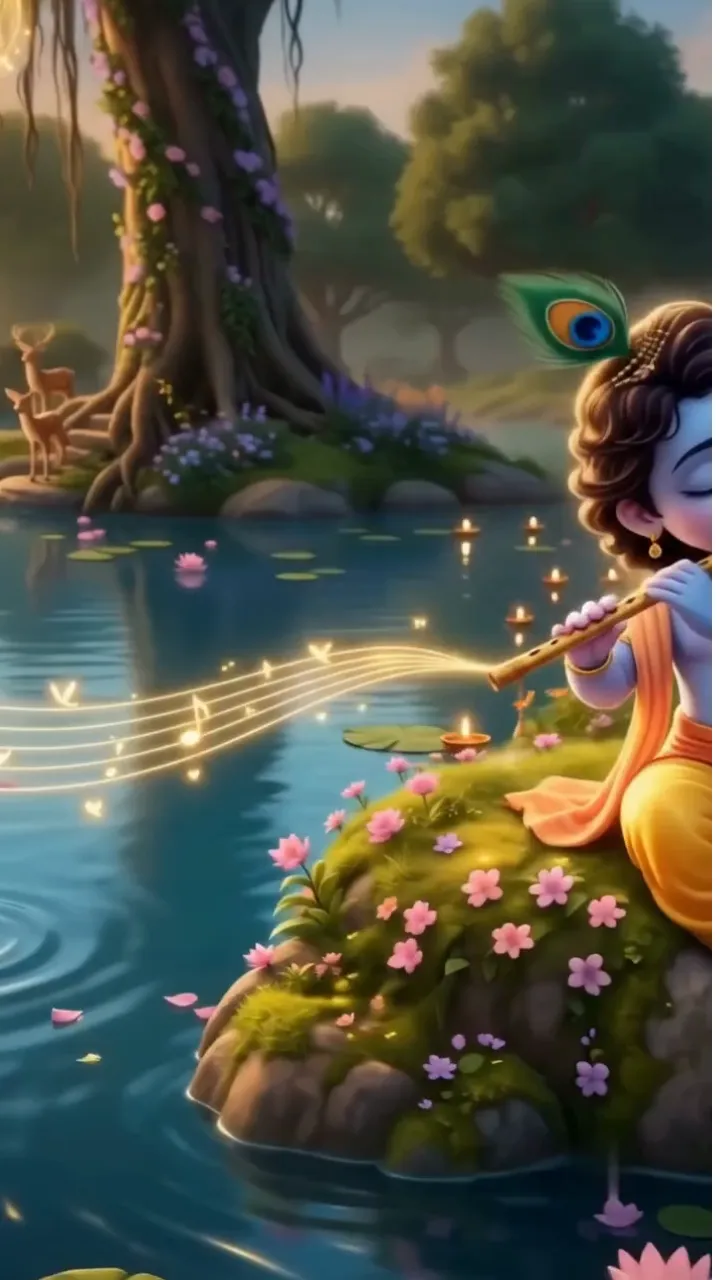 AI Janmashtami Invitation Video for Krishna Utsav