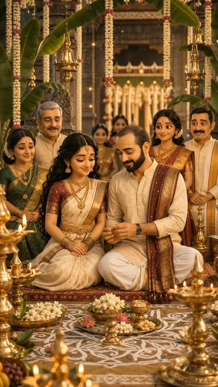 3D Tamil Wedding Invitation Video for Traditional Weddings