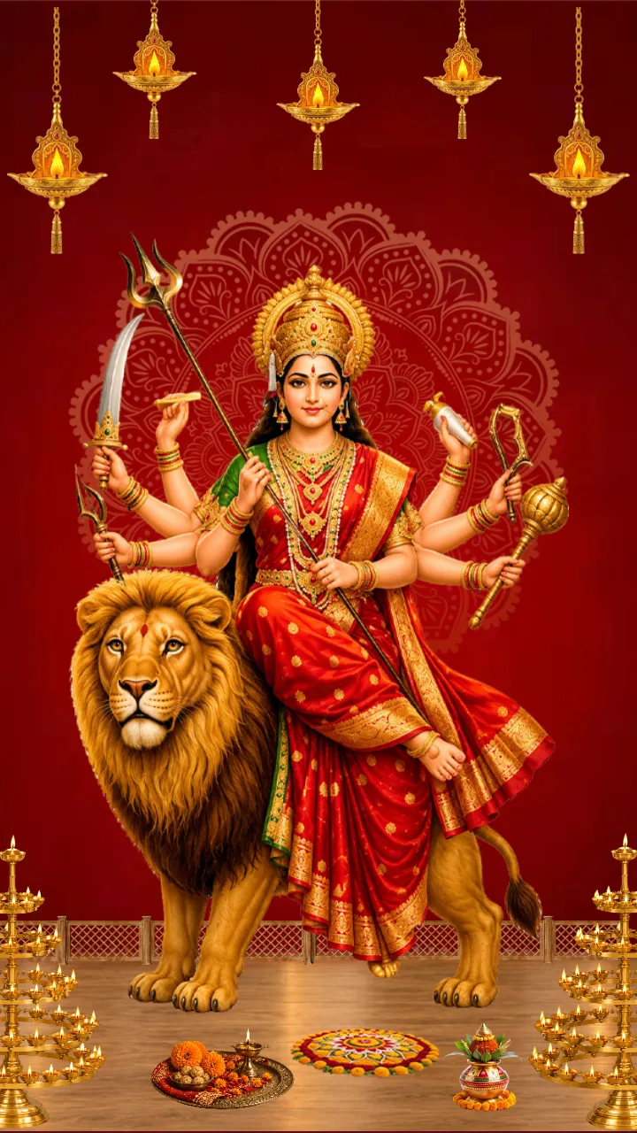 Navratri Invitation Card Online for Garba Night