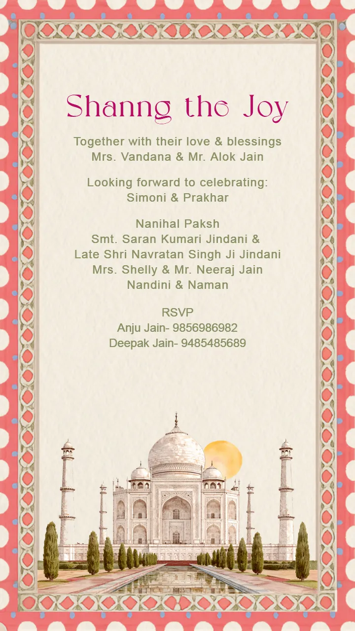 Animated Postcard Wedding Invitation Video for Your Big Day