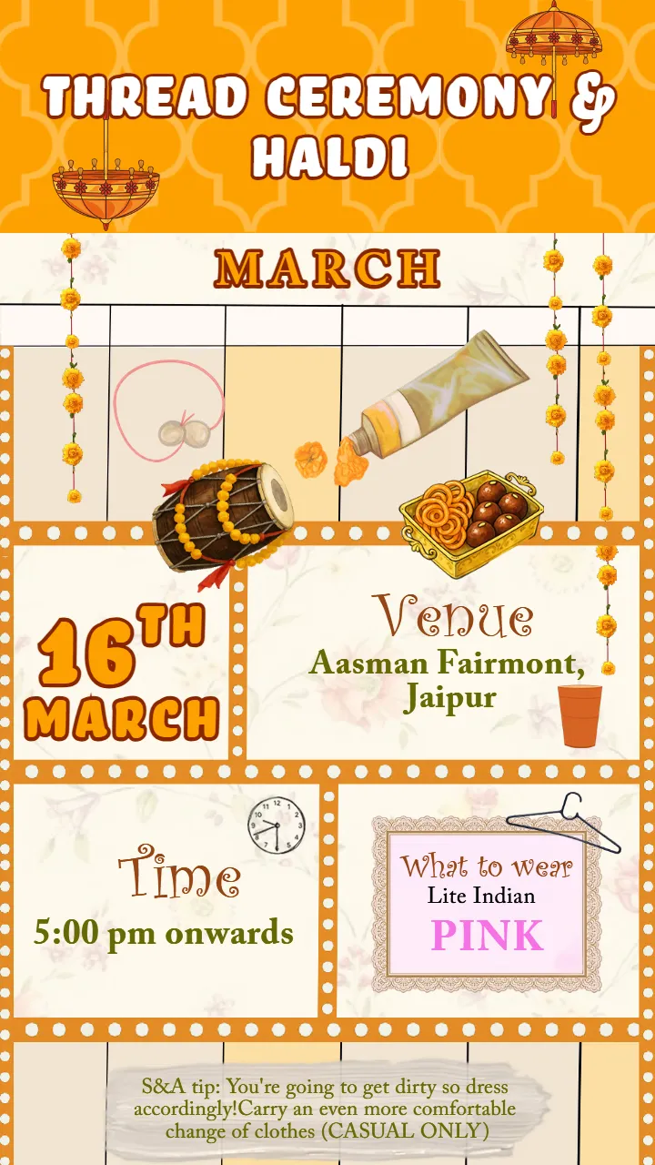 Wedding Invitation Video for Modern Desi Invitations