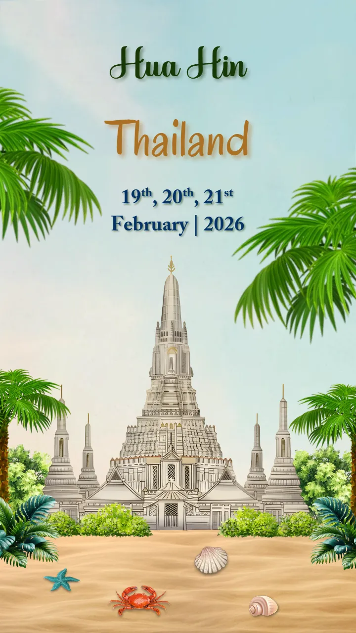 Save the date video with Cultural Thai Wedding Aesthetic