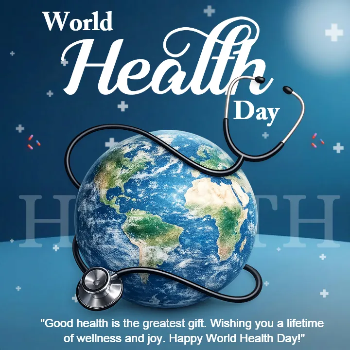 Inspirational World Health Day Wishes in English Download