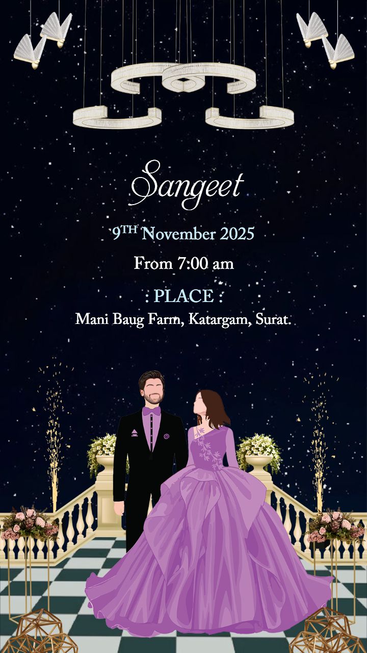 Palace Theme Wedding Invitation Card Ideas for Couples