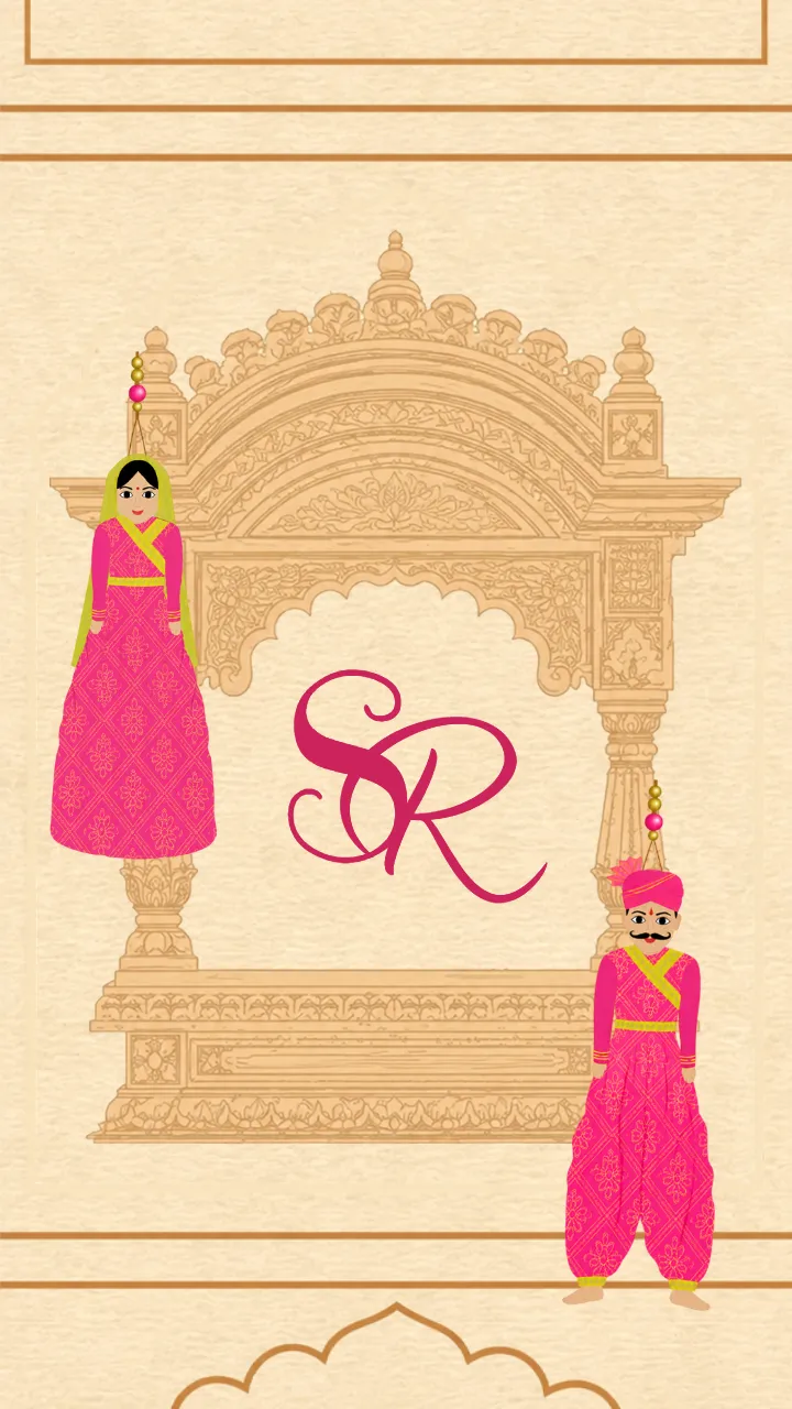Save the Date Video with Royal Rajput Wedding Theme