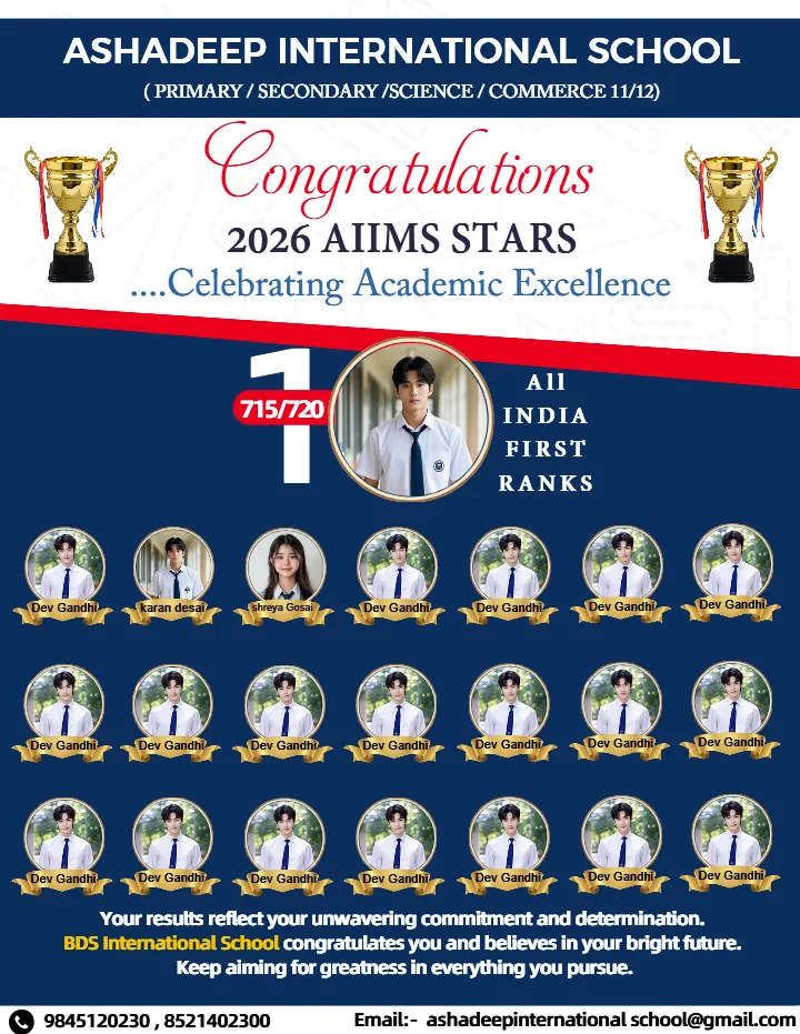 Modern School Admission Open Free Flyer 2026