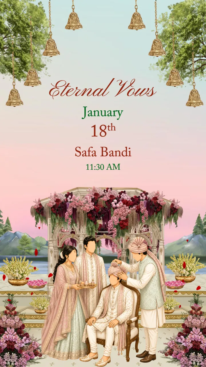 Wedding Invitation Video for Destination Wedding Itinerary