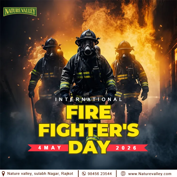 International Firefighters Day Branding Post in English