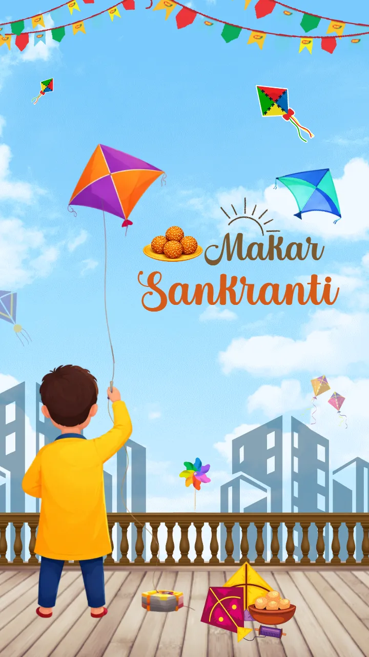 Makar Sankranti English Status Video 2026 Free Download