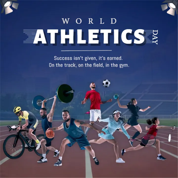 World Athletics Day Images for Creative Celebration Posts