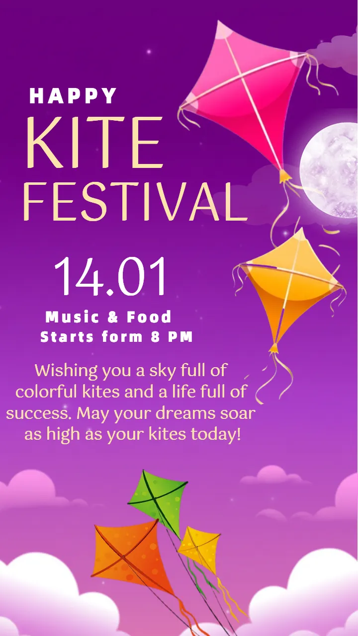 Creative Kite Festival Poster Design Ideas for Celebrations