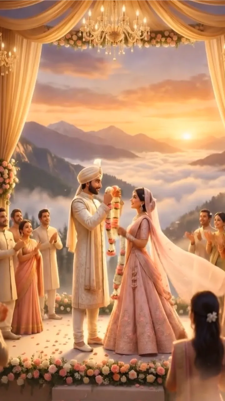 3D Wedding Invitation Video for Modern Wedding Event