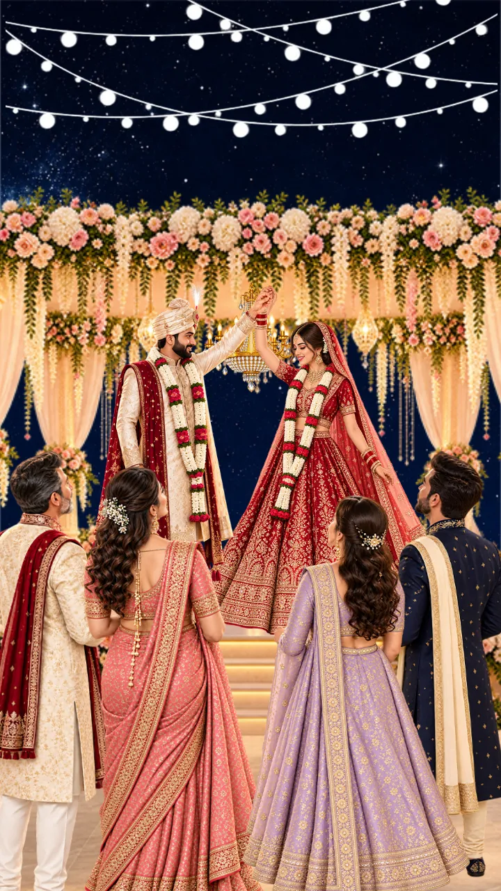 Gujarati Wedding Invitation Video for a Divine Krishna Theme