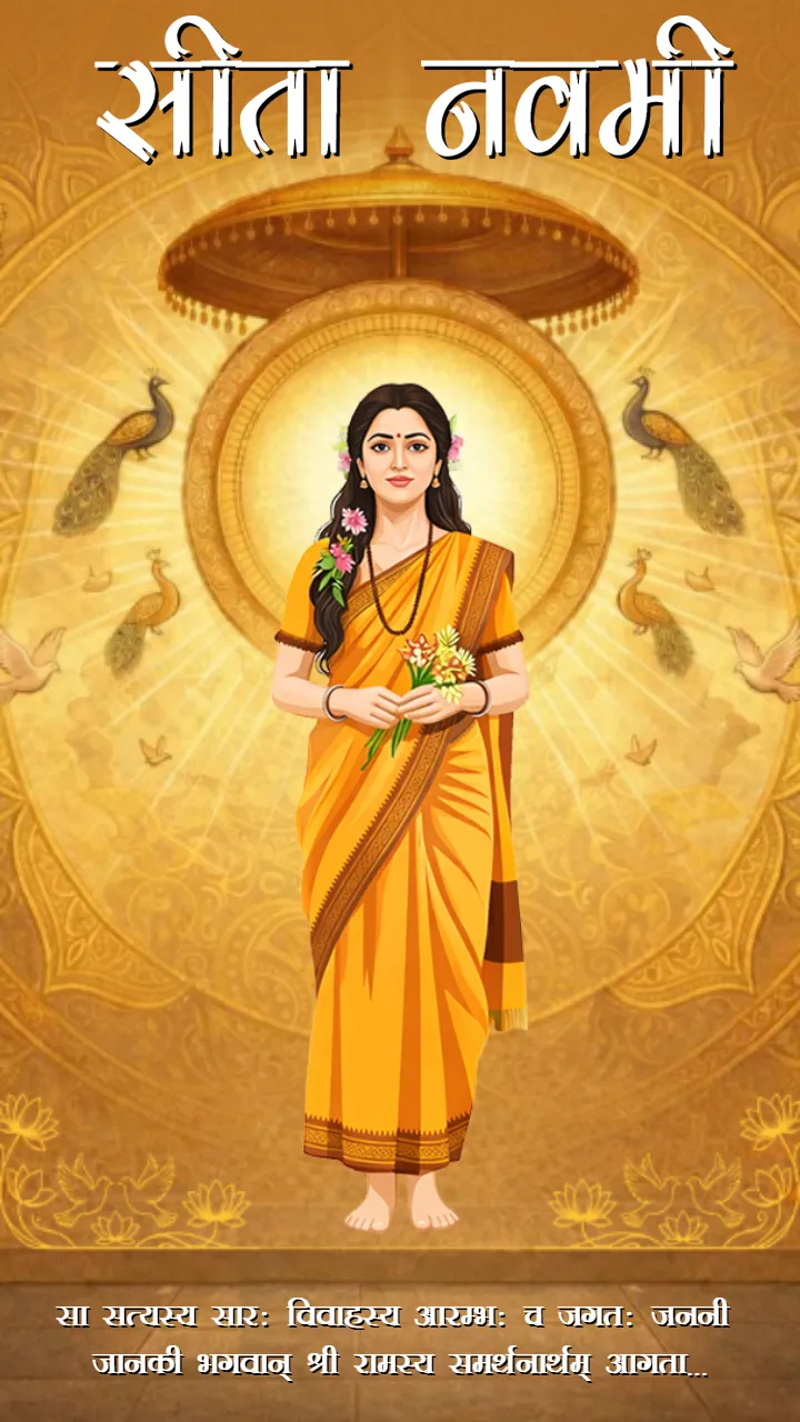 Sita Navami Quotes in Sanskrit with Meaning and Wishes