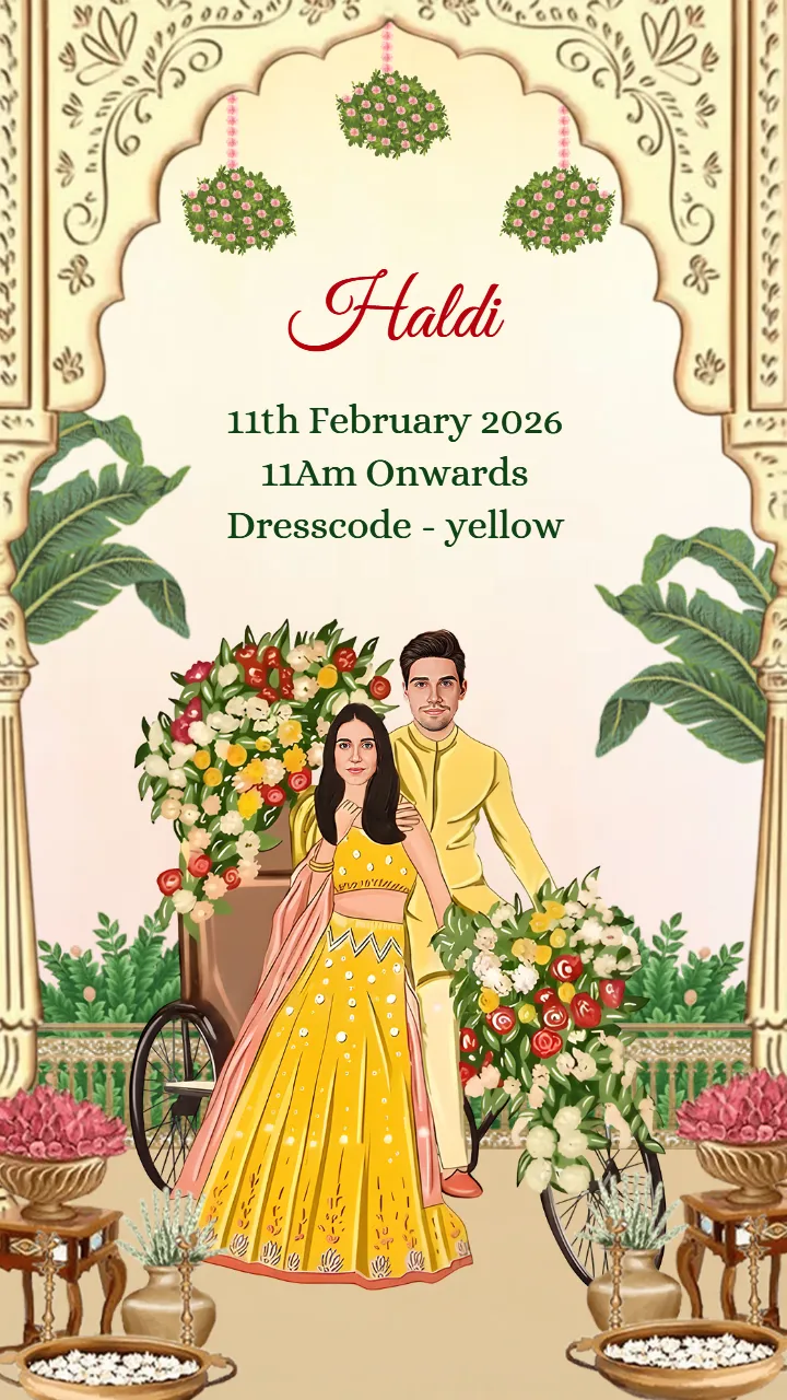 Bengali Wedding Invitation Video Perfect for Bengali Couples