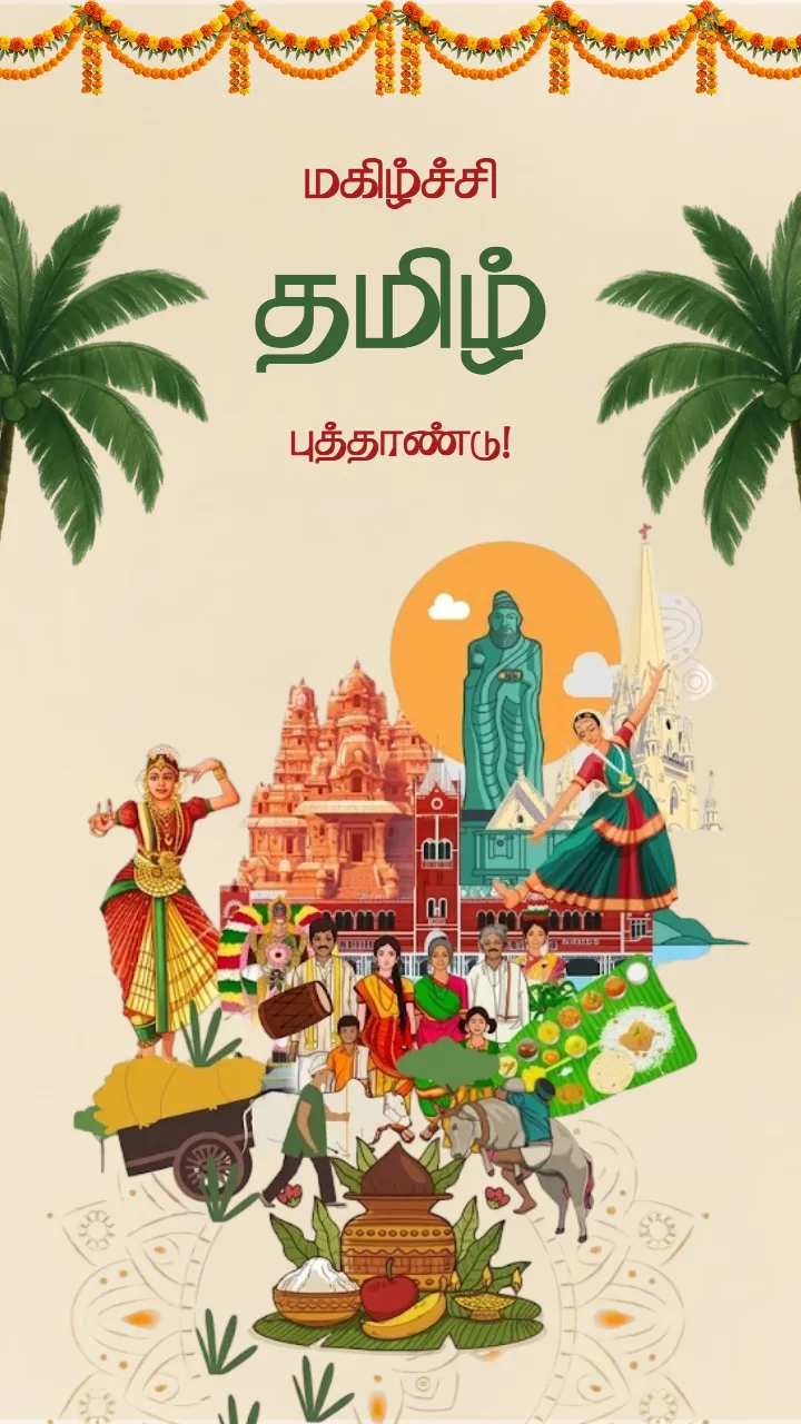 Tamil New Year Status Video Download for WhatsApp 2026