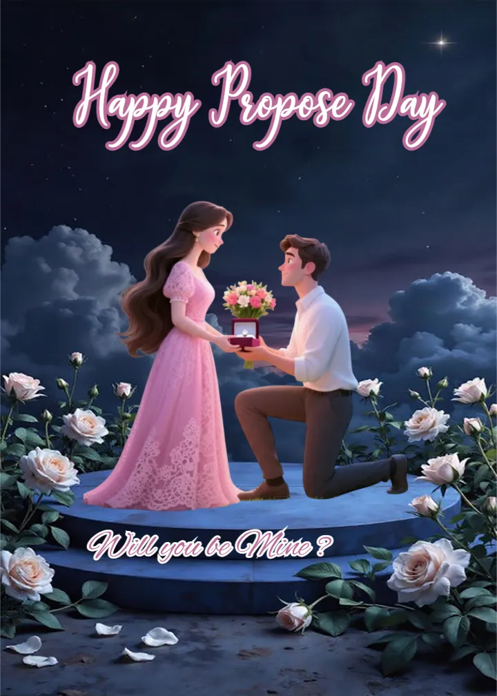 Happy Propose Day Greeting Share Love and Romantic Wishes