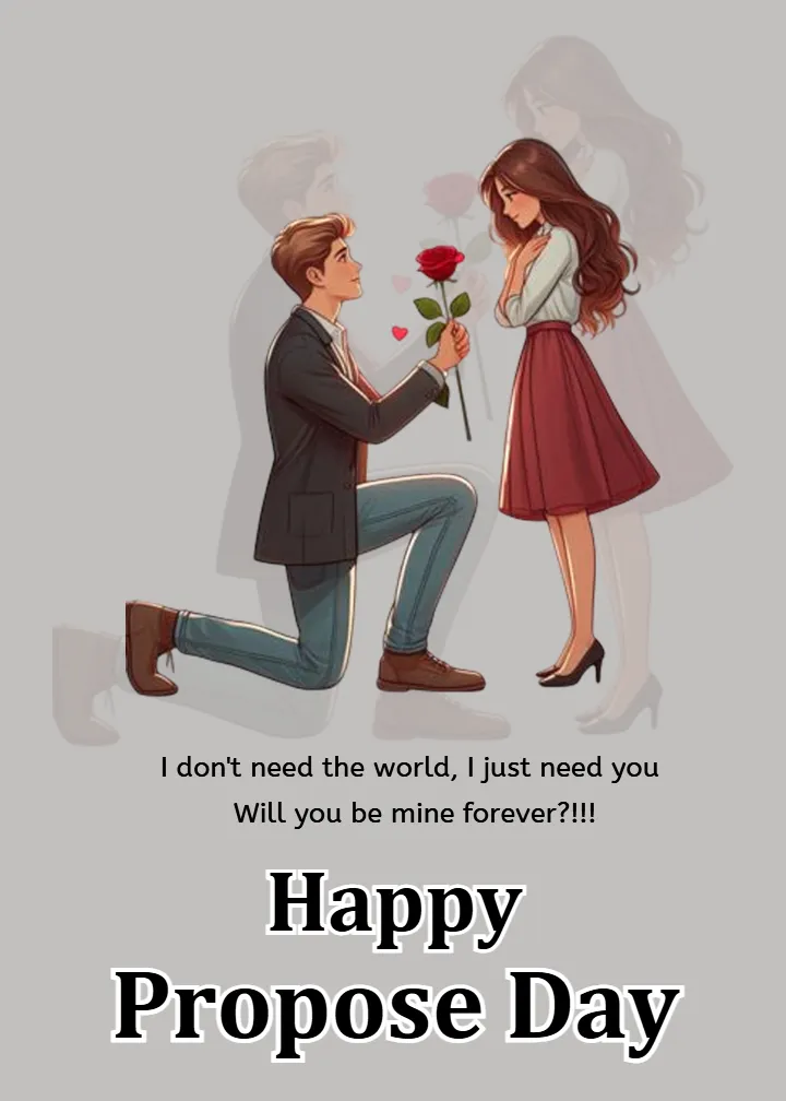 Latest Propose Day Images for Romantic Love and Proposals