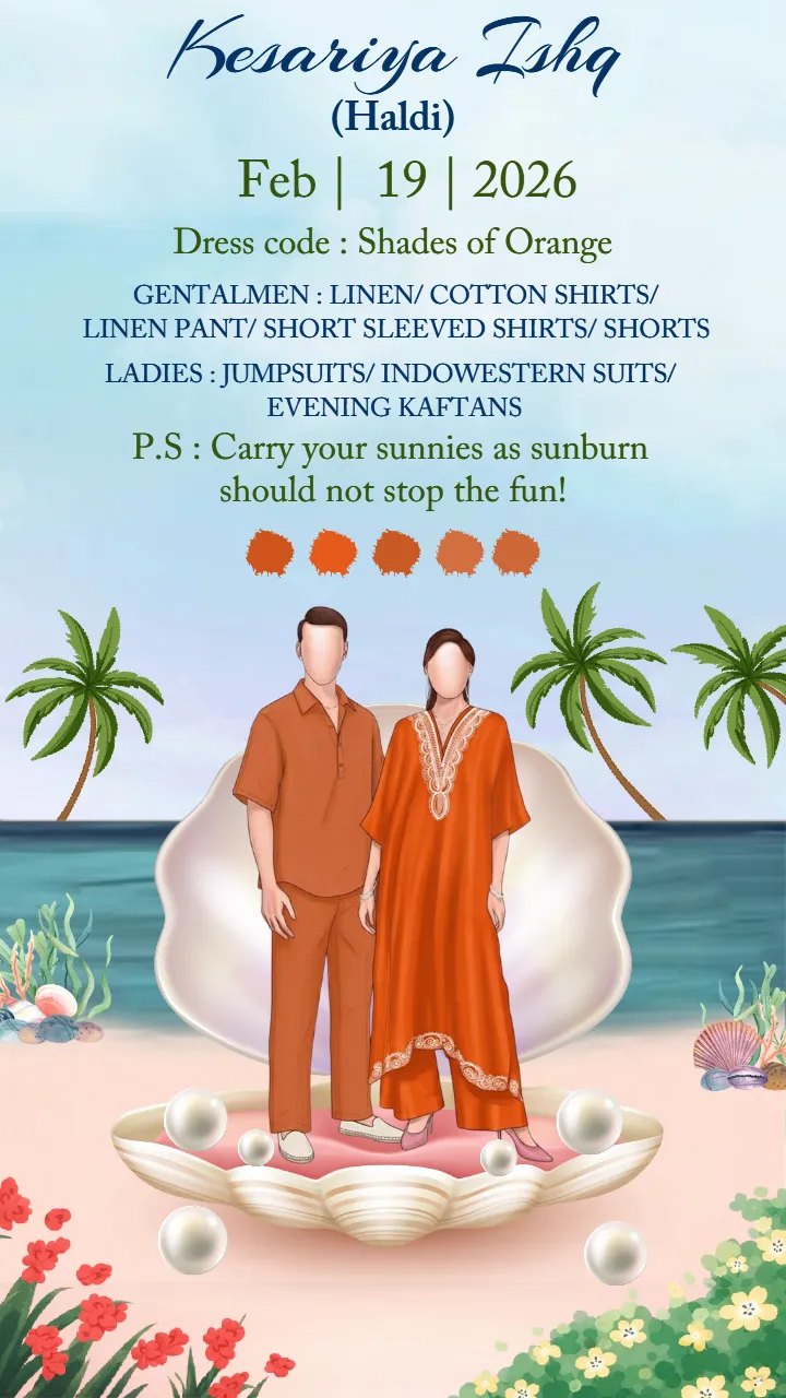 Wardrobe Planner Video for Indian Wedding Functions