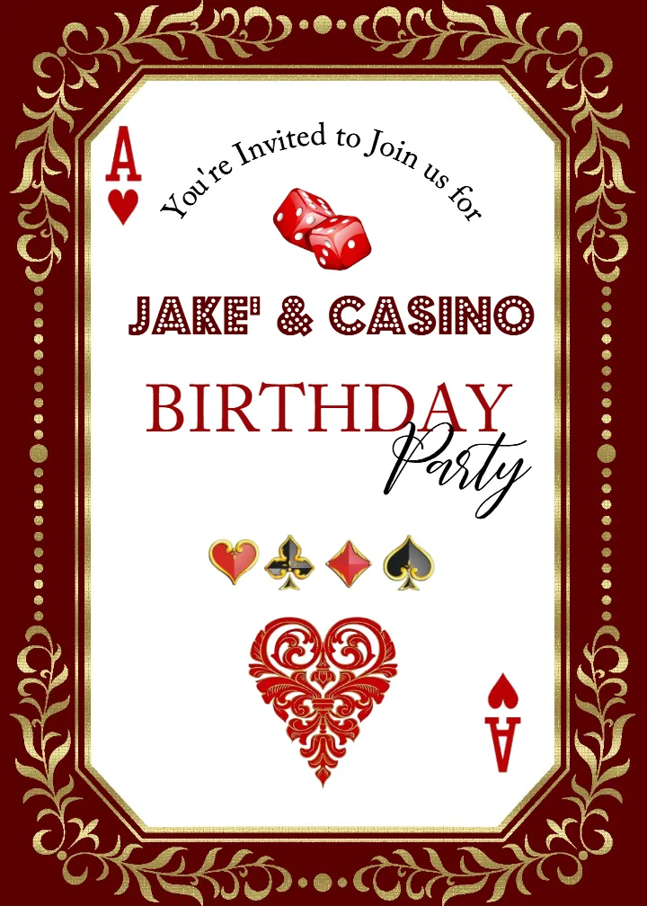 Best Birthday Playing Card Design for Stationery