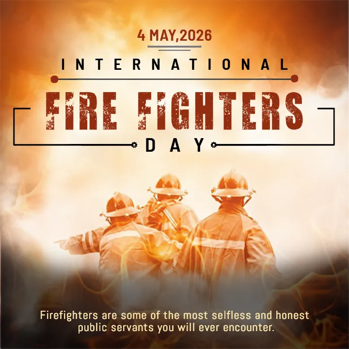 International Firefighters Day Image in English to Share