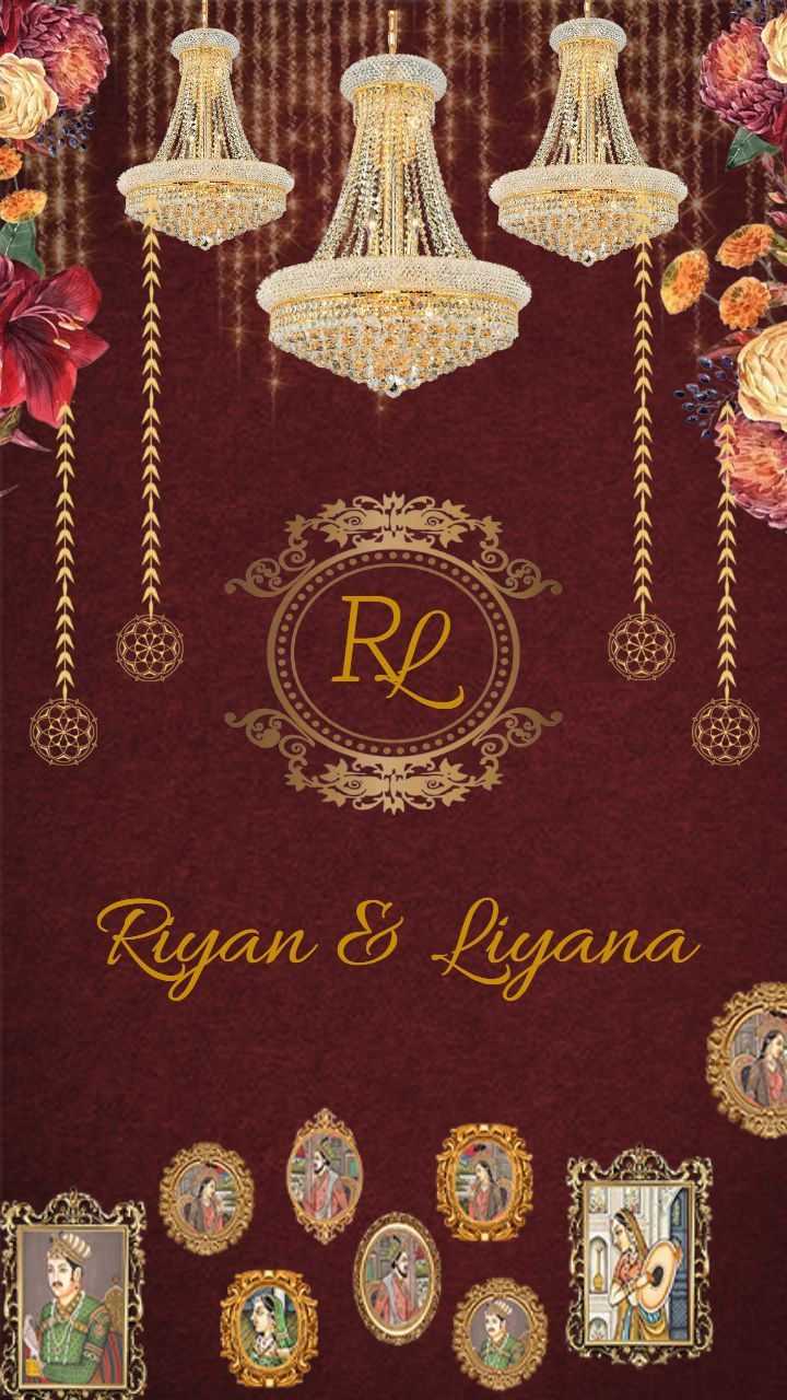 Ornate Wedding Invitation Card Maker Templates