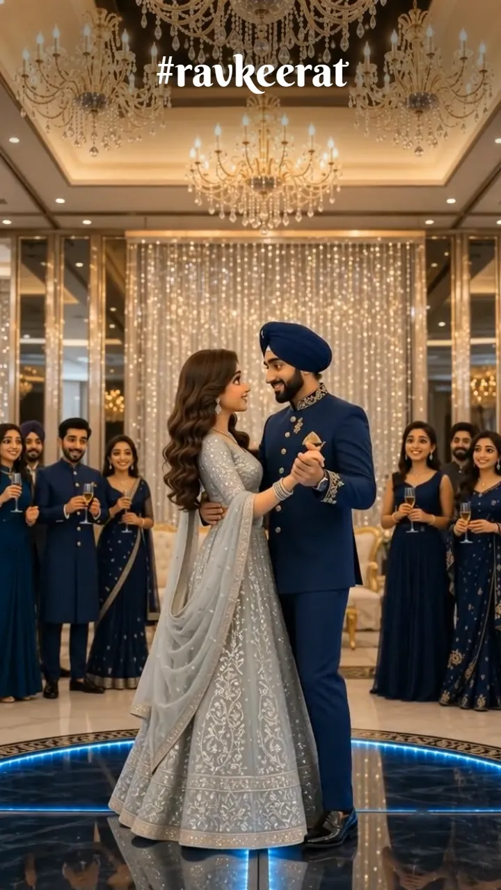 3D Punjabi Wedding Invitation Video with Royal Sikh Designs