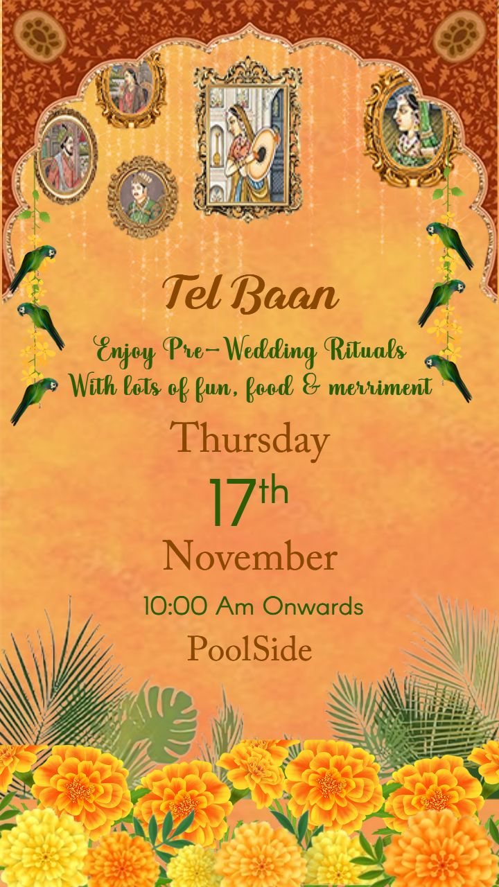 Ornate Wedding Invitation Card Maker Templates