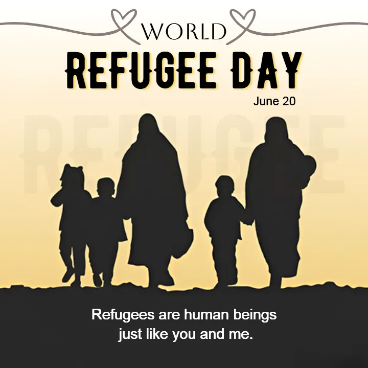 World Refugee Day Images HD Design Online Free Download