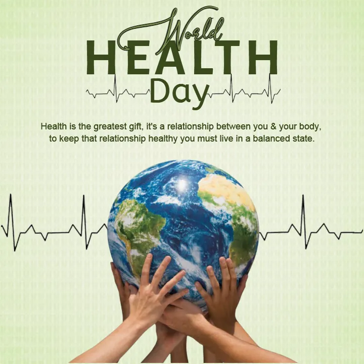 Latest World Health Day Wishes in English Collection 4K