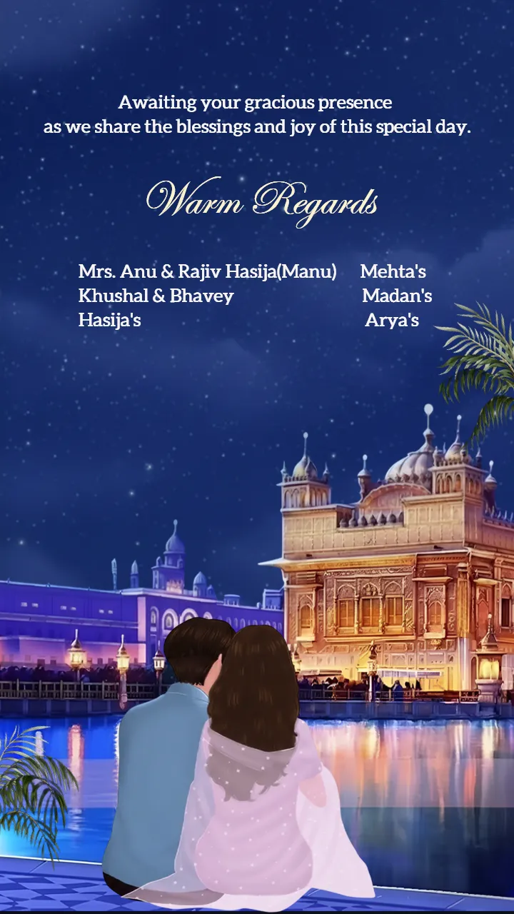 Punjabi Wedding Invitation Video for Grand Sikh Weddings