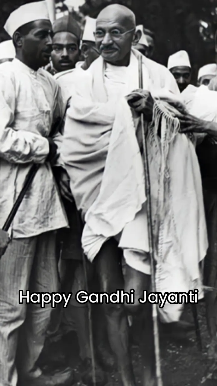 Gandhi Jayanti Status Video for WhatsApp Sharing