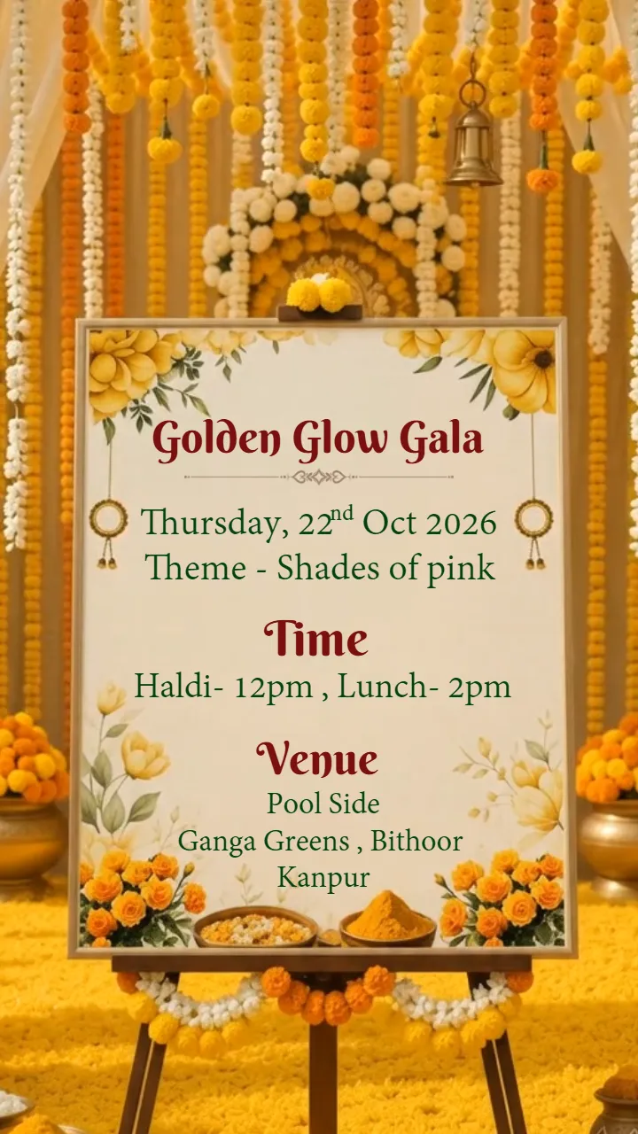 3D Punjabi Wedding Invitation Video with Royal Sikh Designs