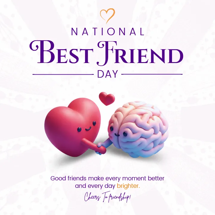 Download Best National Best Friend Day Pic for WhatsApp