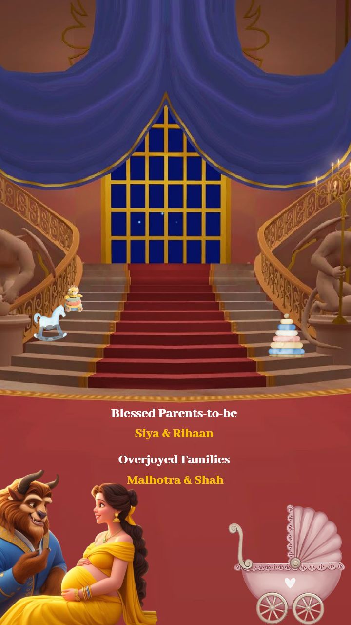 Pregnancy Announcement Video for Family Royal Style